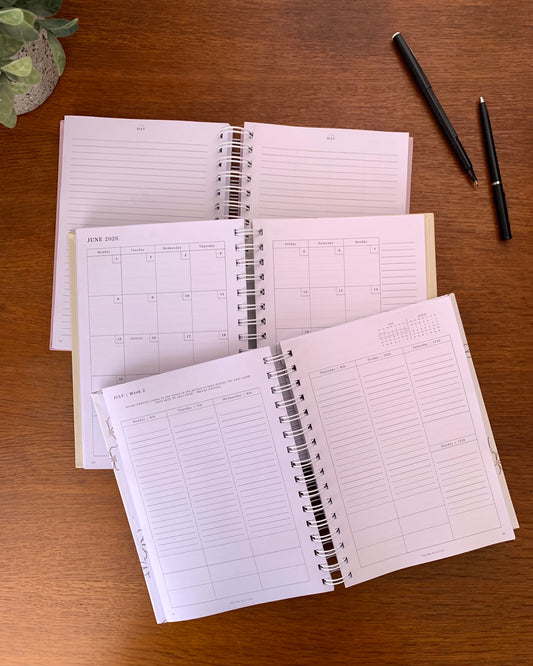 2026 Planner: July to December (Part 2)