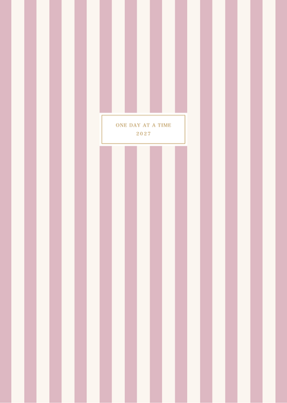 Classic 2027 Weekly Planner (Horizontal Layout)
