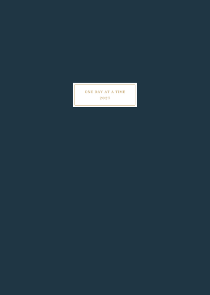 Classic 2027 Weekly Planner (Horizontal Layout)