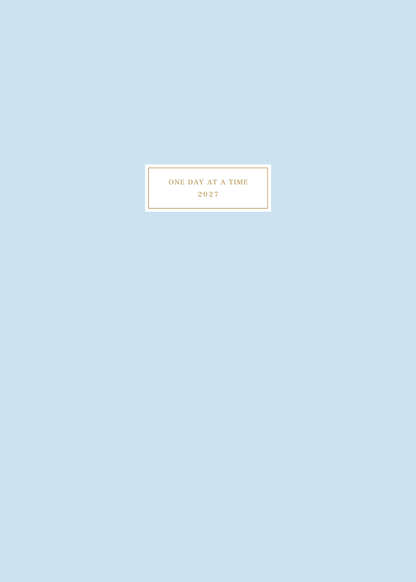 Classic 2027 Weekly Planner (Horizontal Layout)