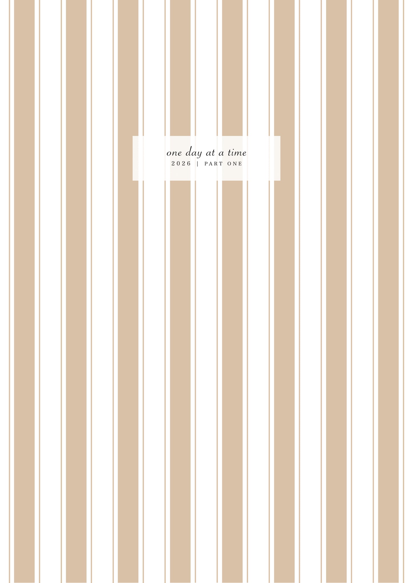 2026 Planner: January to June (Part 1)