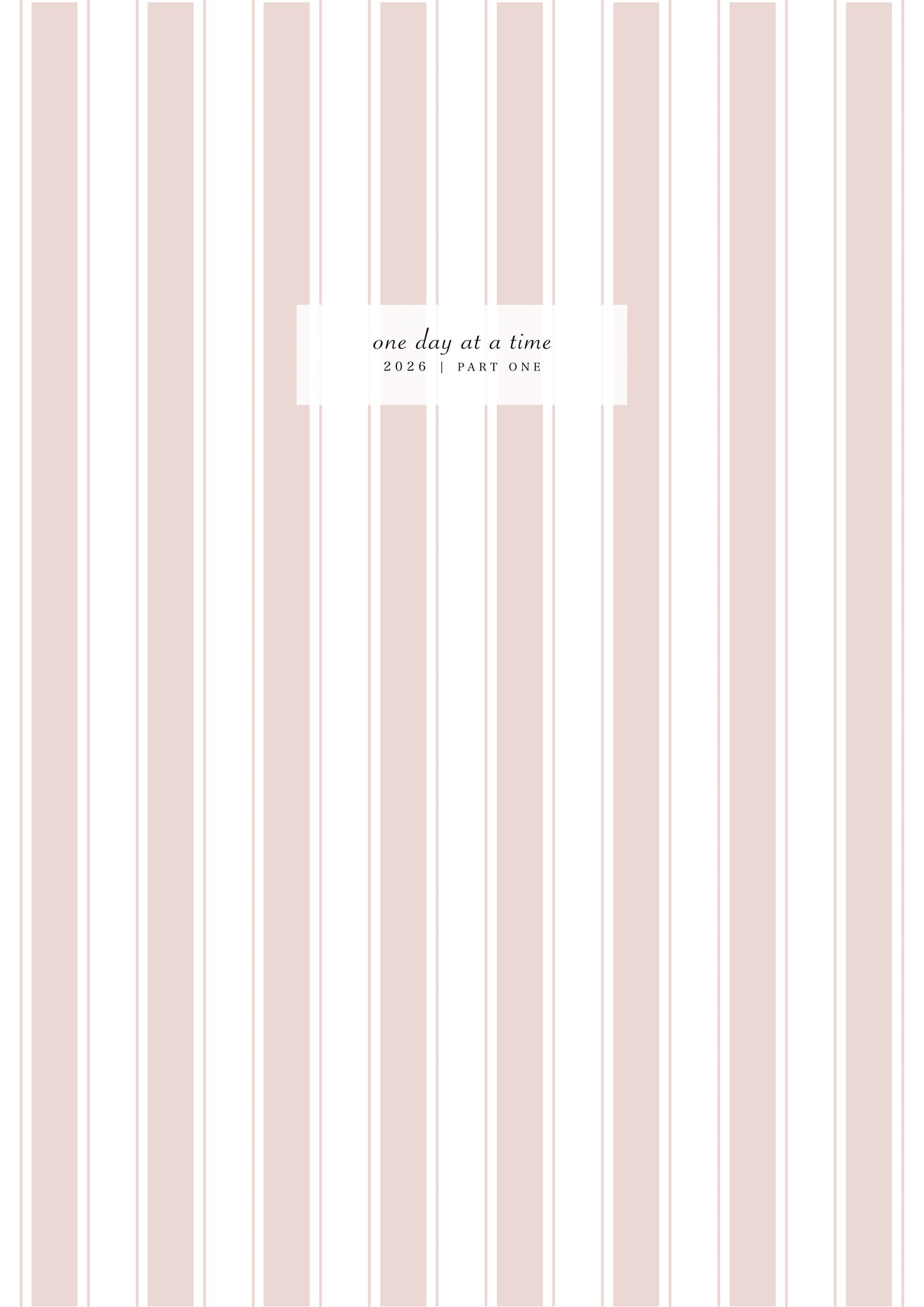 2026 Planner: January to June (Part 1)