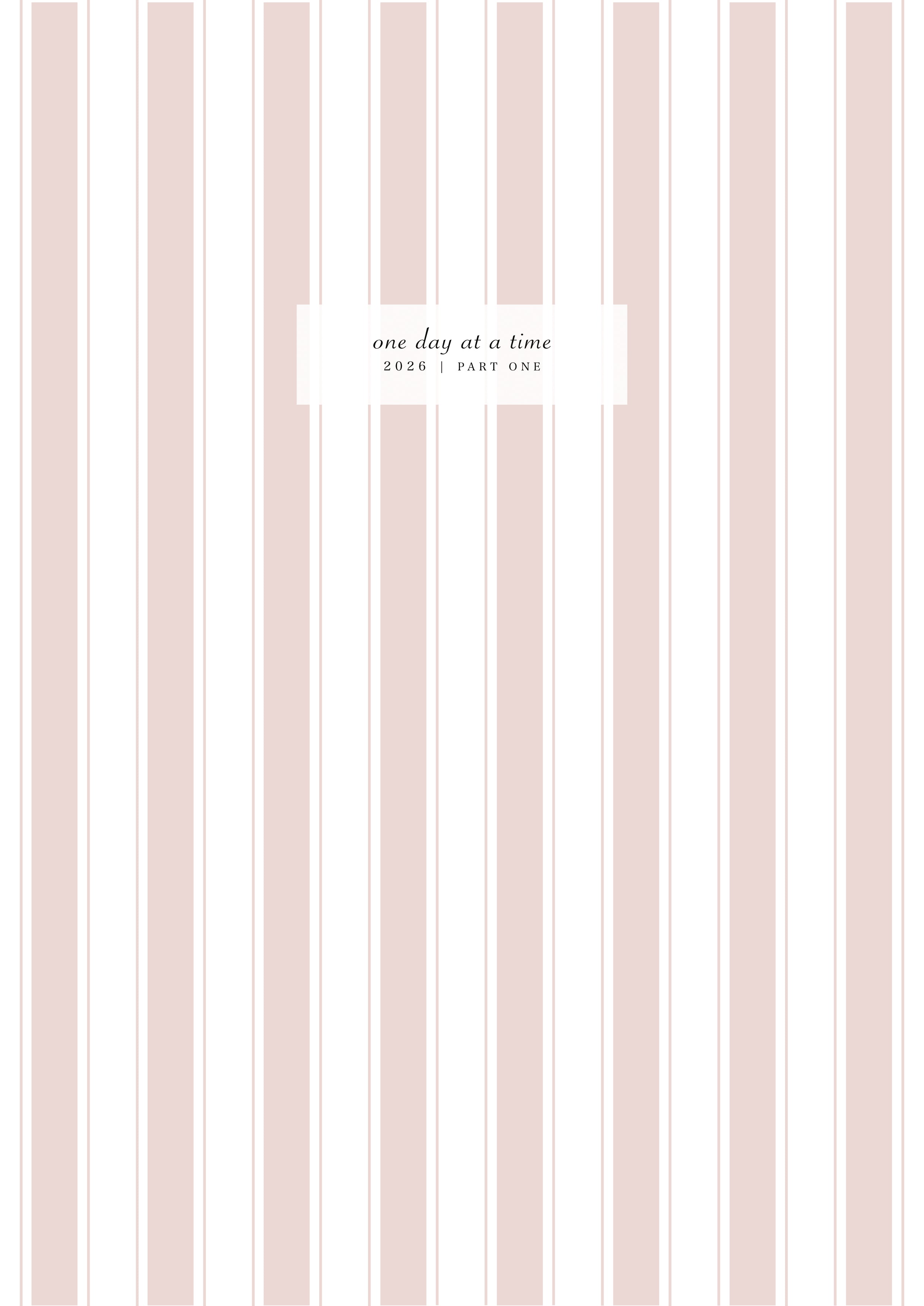 2026 Planner: January to June (Part 1)