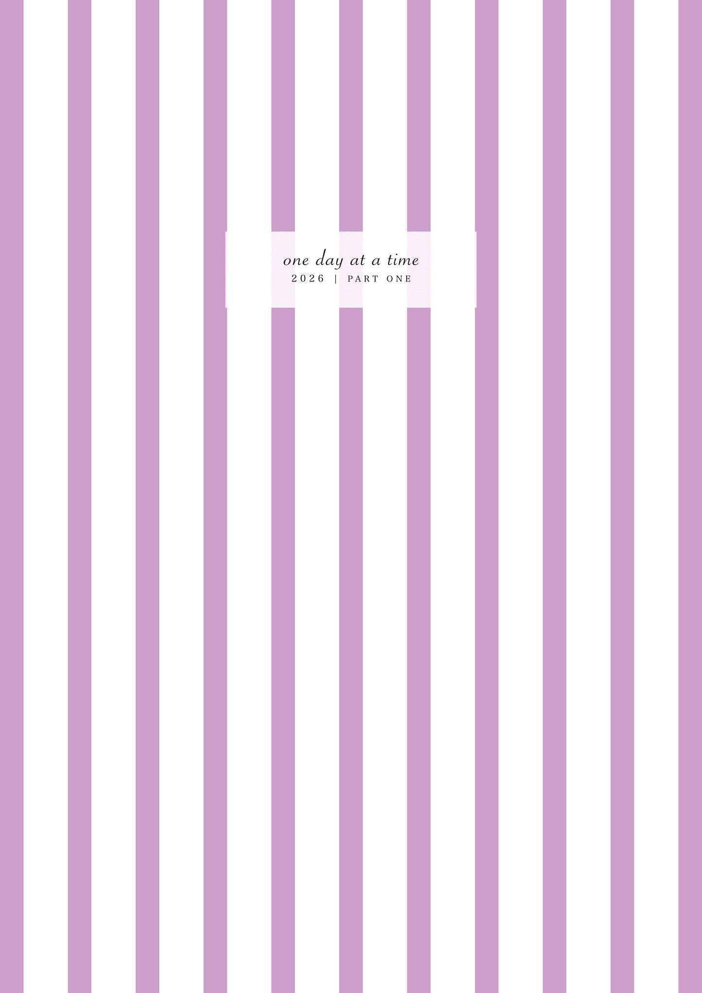 2026 Planner: January to June (Part 1)