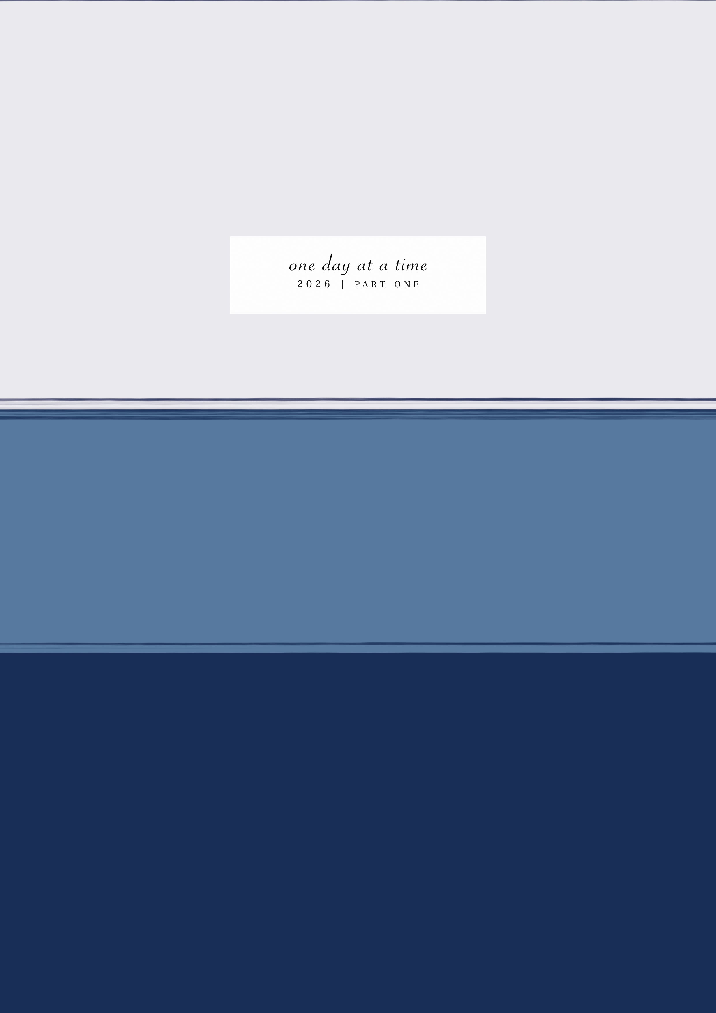 2026 Planner: January to June (Part 1)