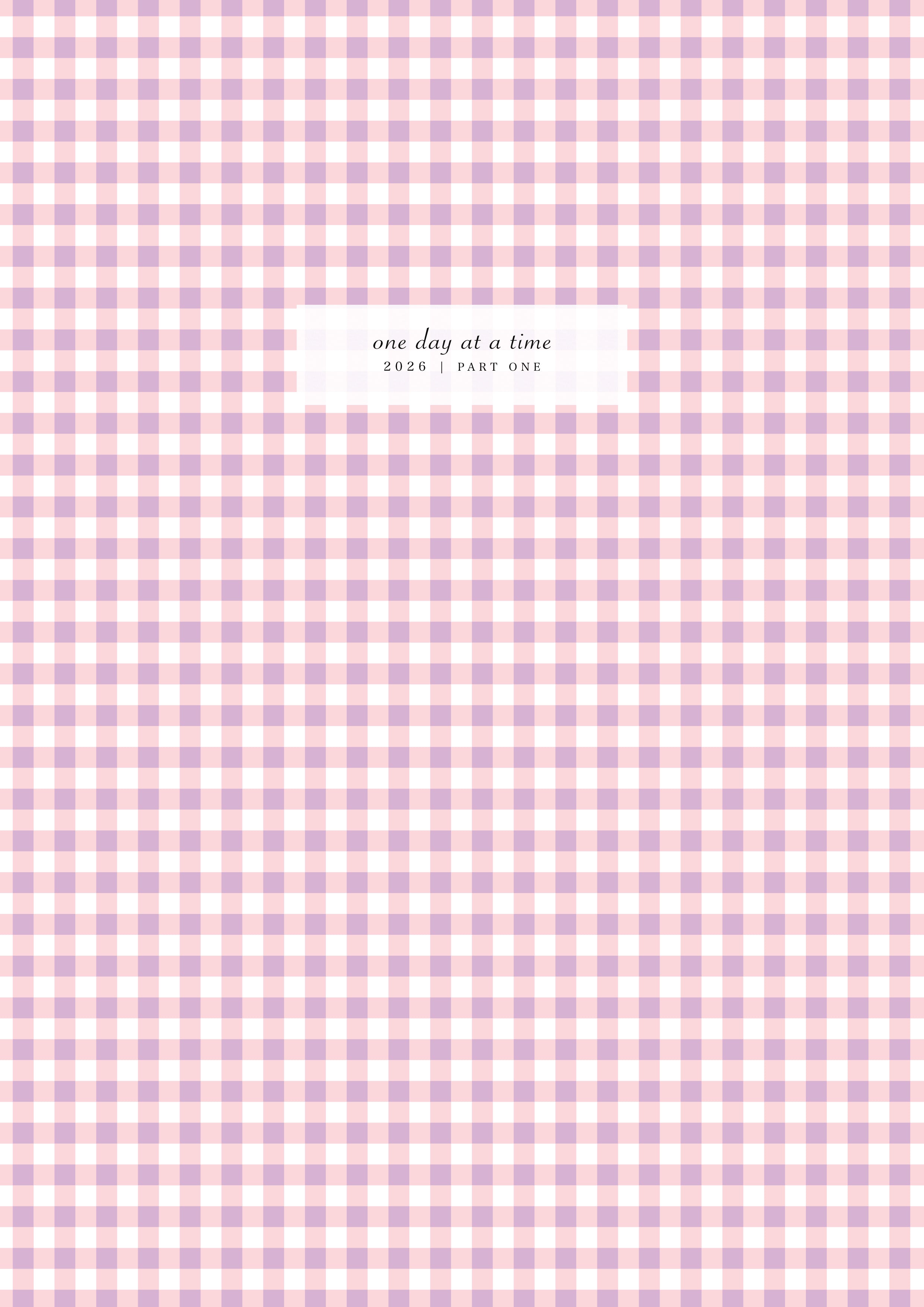 2026 Planner: January to June (Part 1)