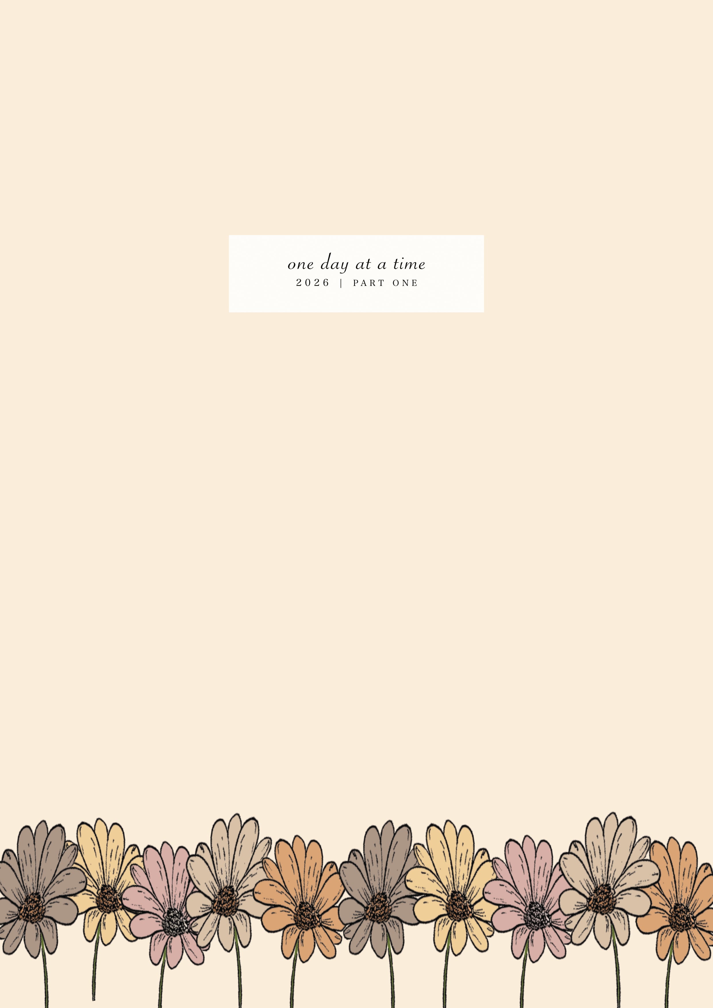 2026 Planner: January to June (Part 1)