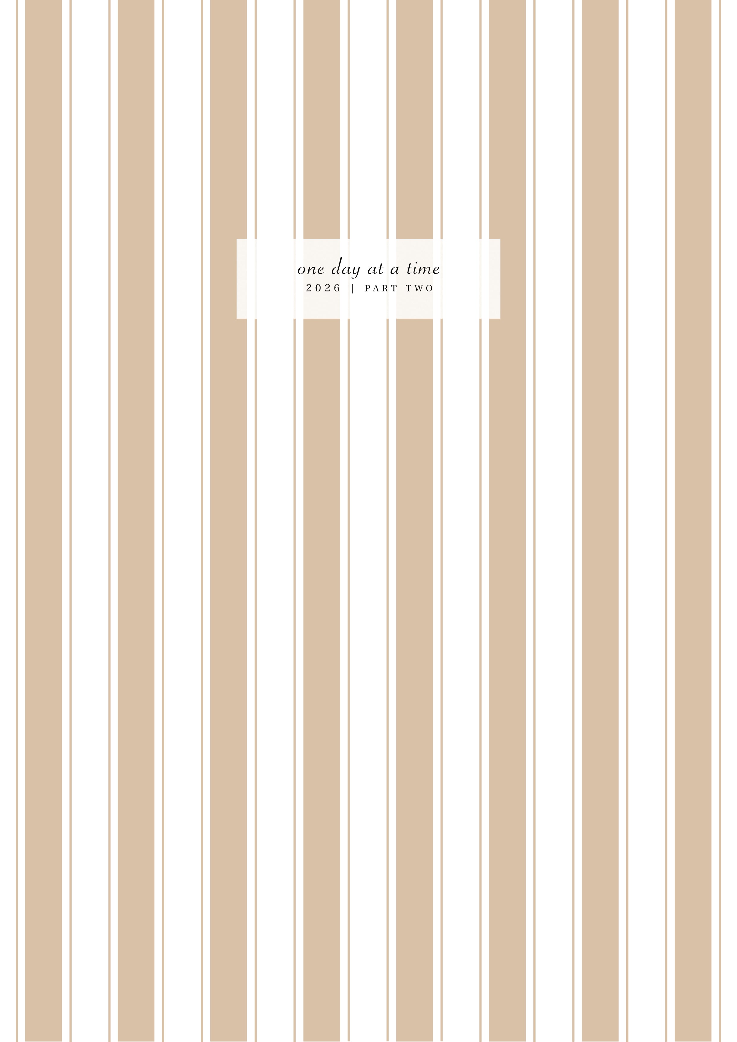 2026 Planner: July to December (Part 2)