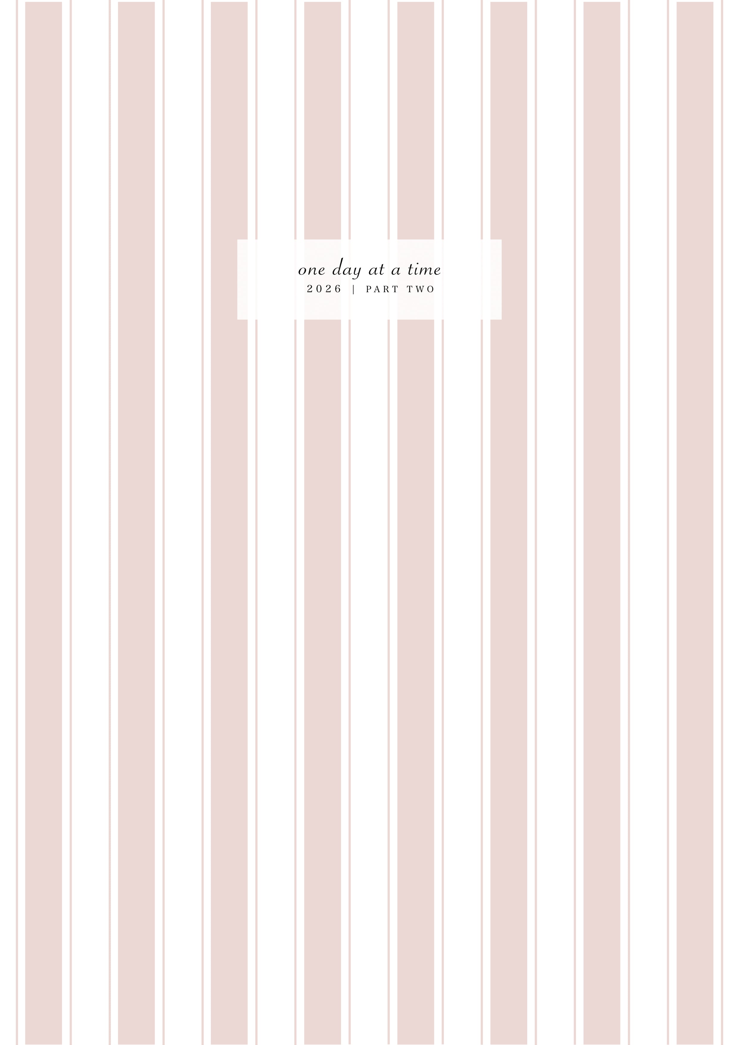 2026 Planner: July to December (Part 2)