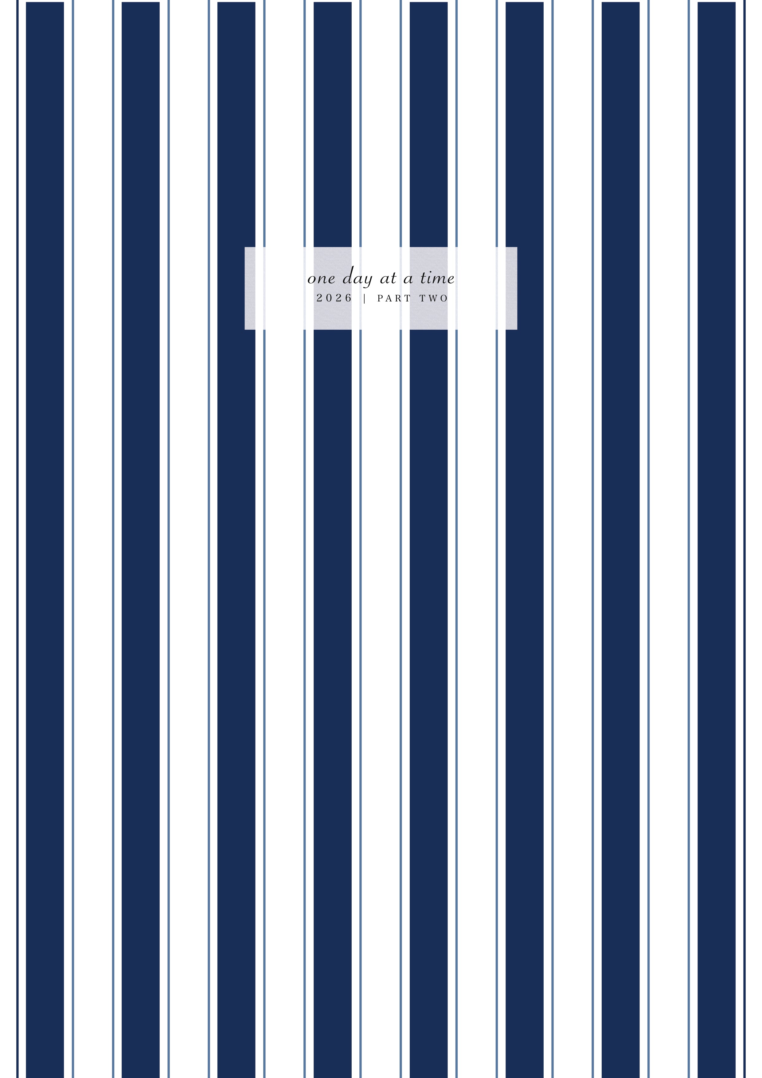 2026 Planner: July to December (Part 2)