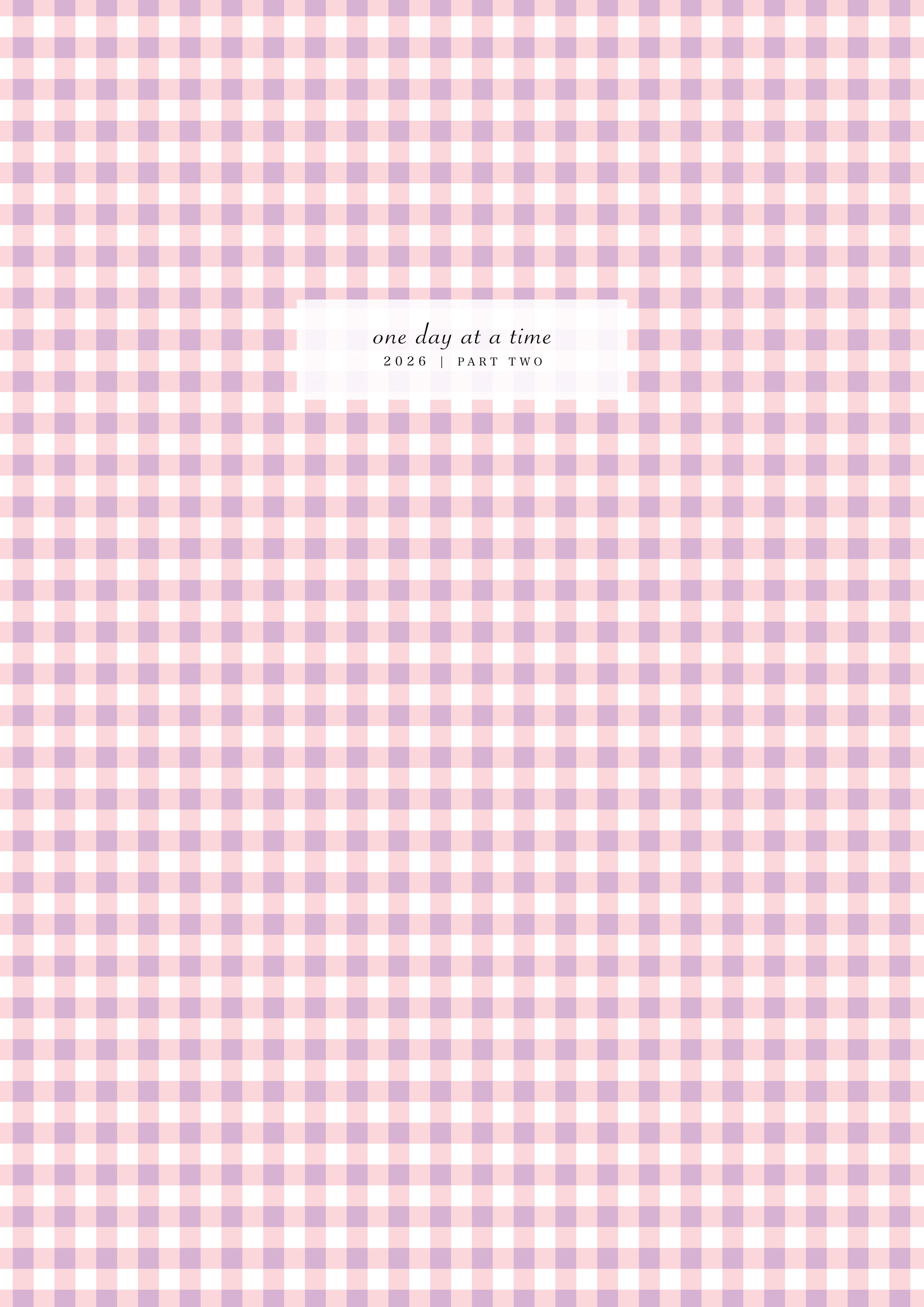 2026 Planner: July to December (Part 2)