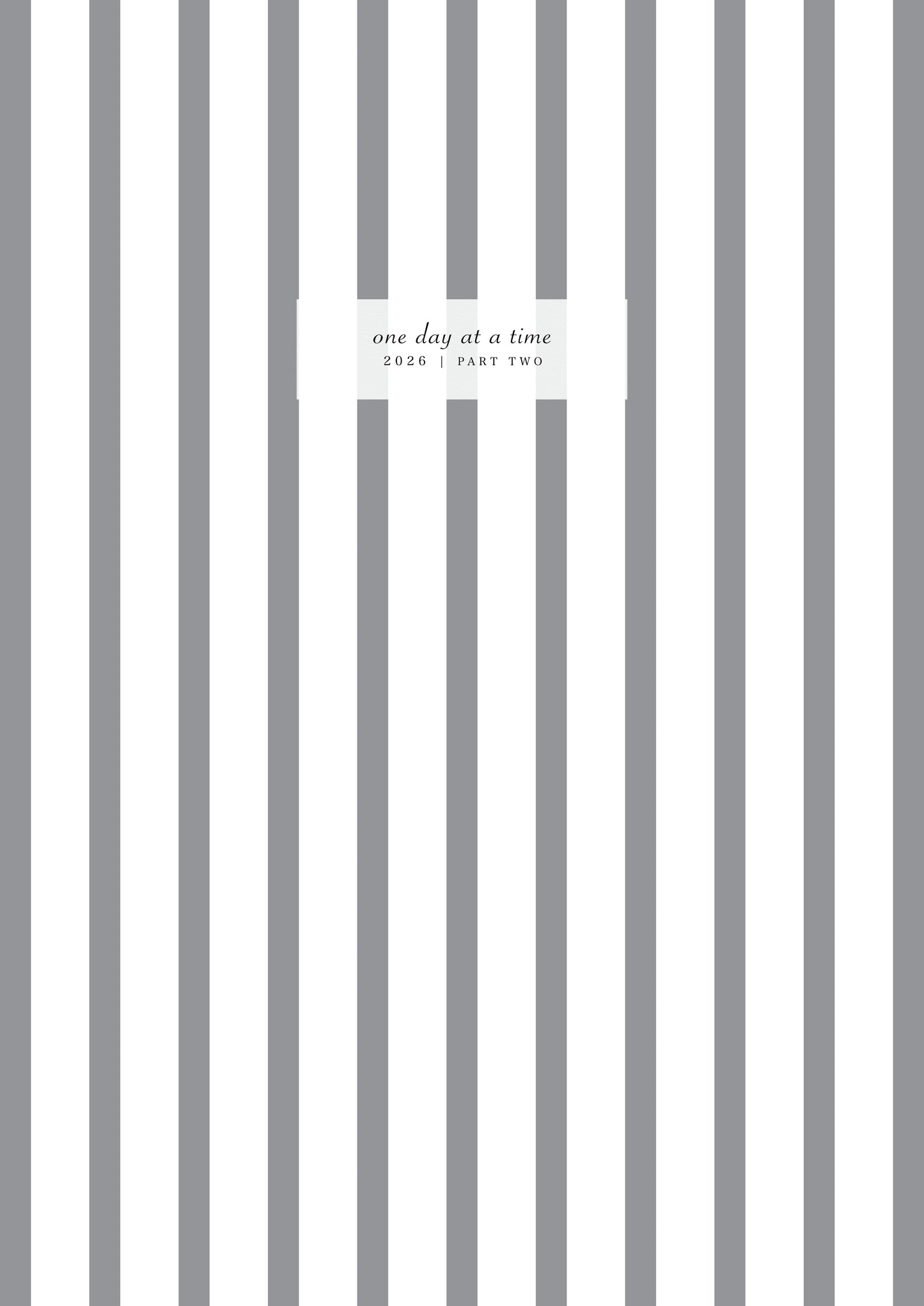 2026 Planner: July to December (Part 2)