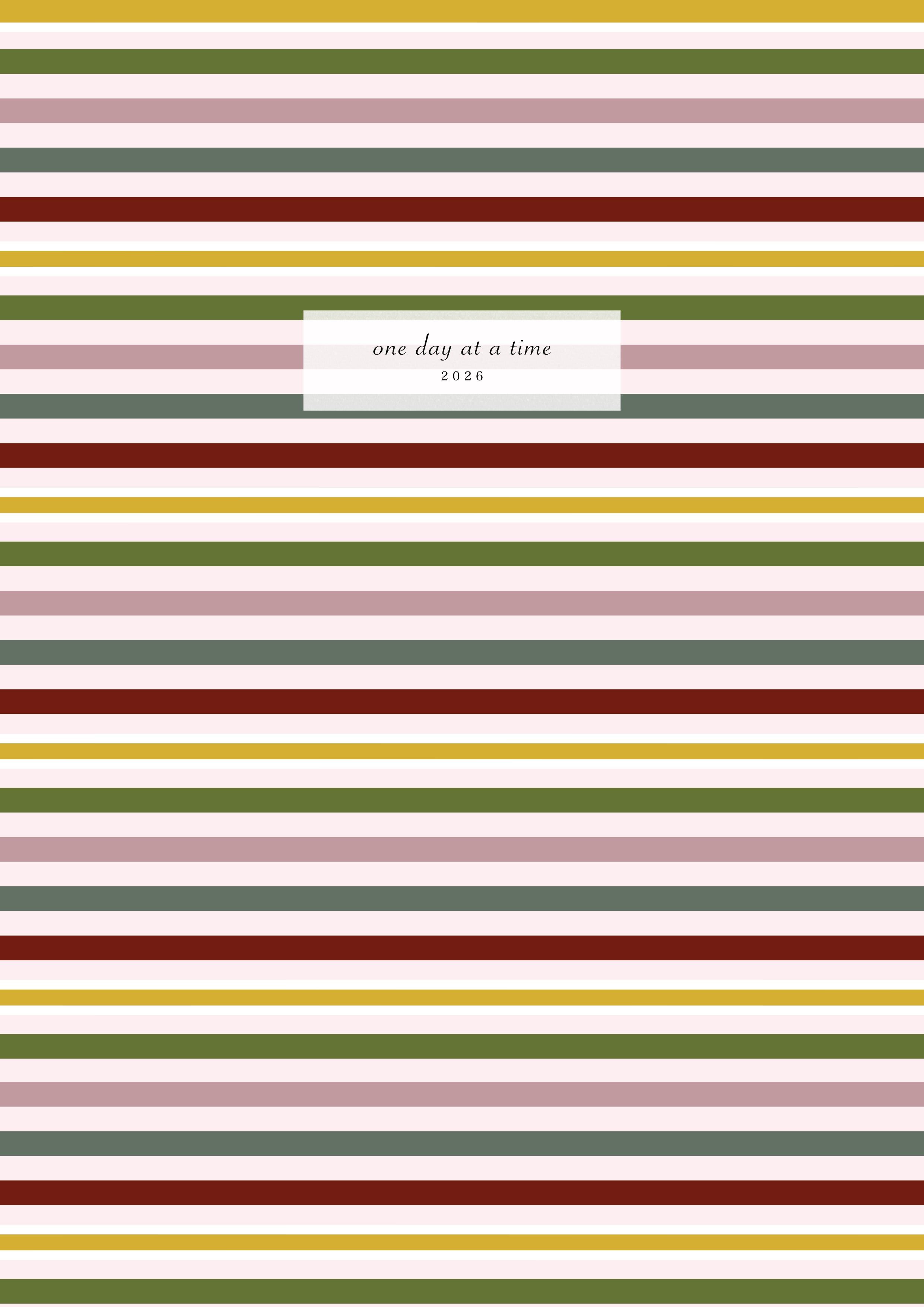 2026 Planner: Full Year