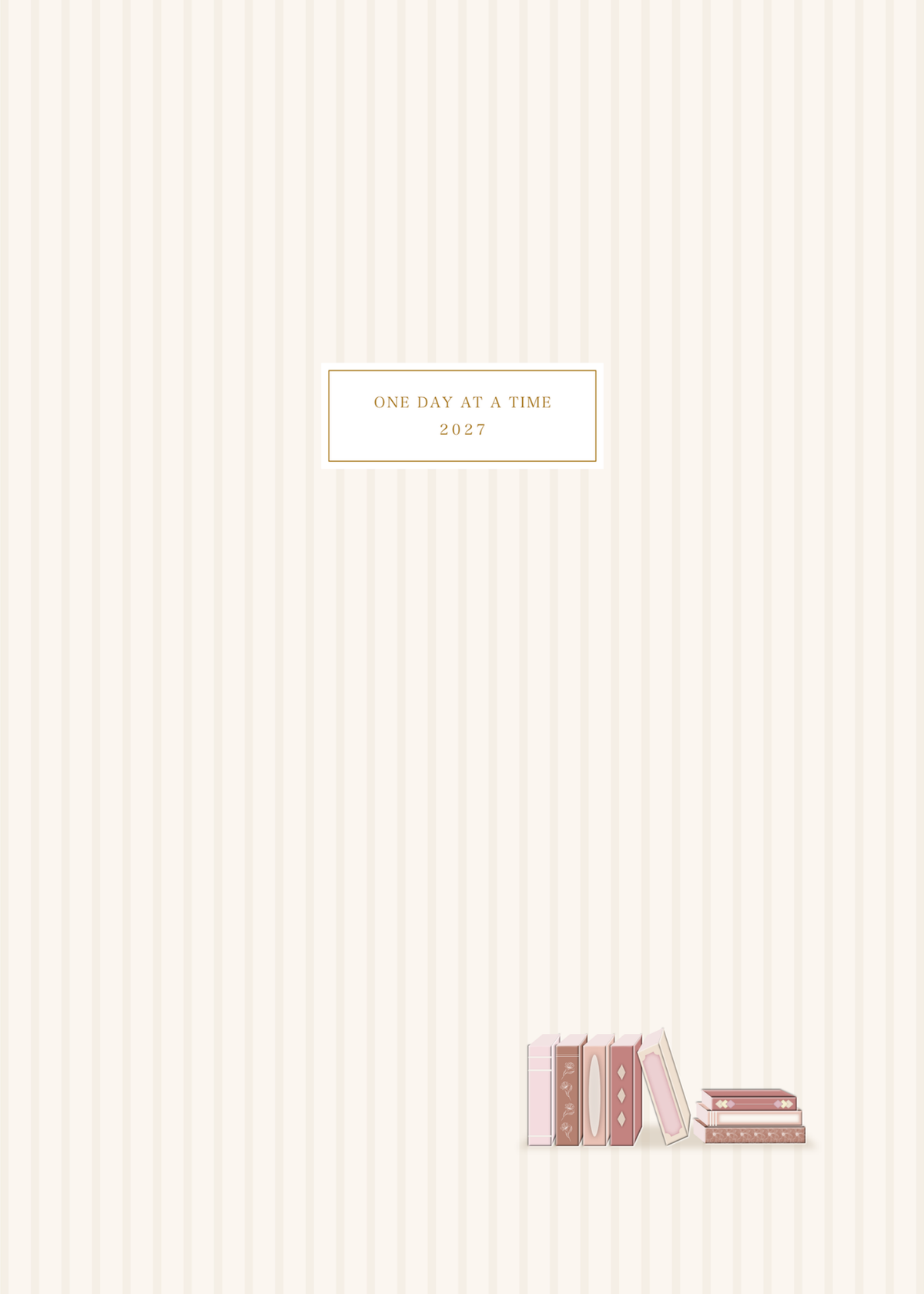 Classic 2027 Weekly Planner (Horizontal Layout)