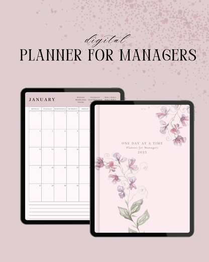 Digital Planner for Managers
