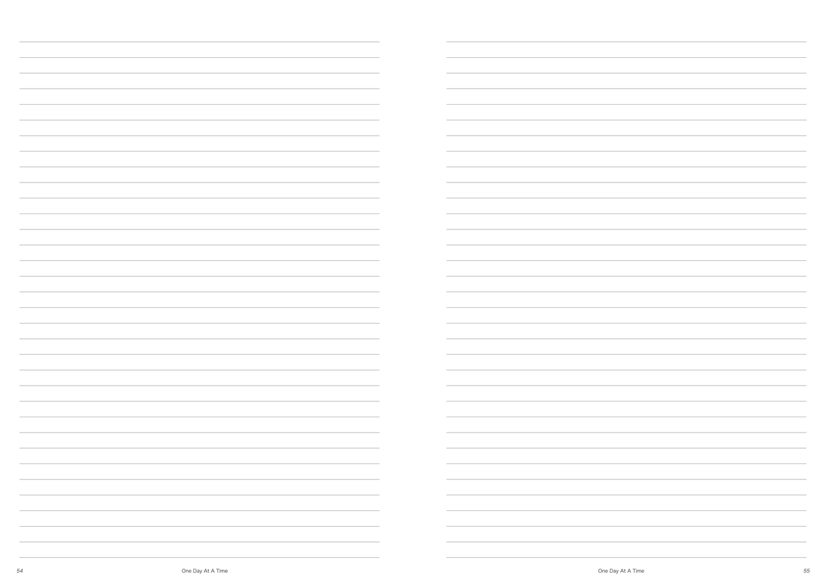 Weekly Planner (Horizontal Layout) | Undated