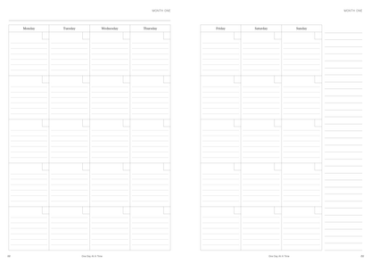 Dream Weekly Planner | Undated