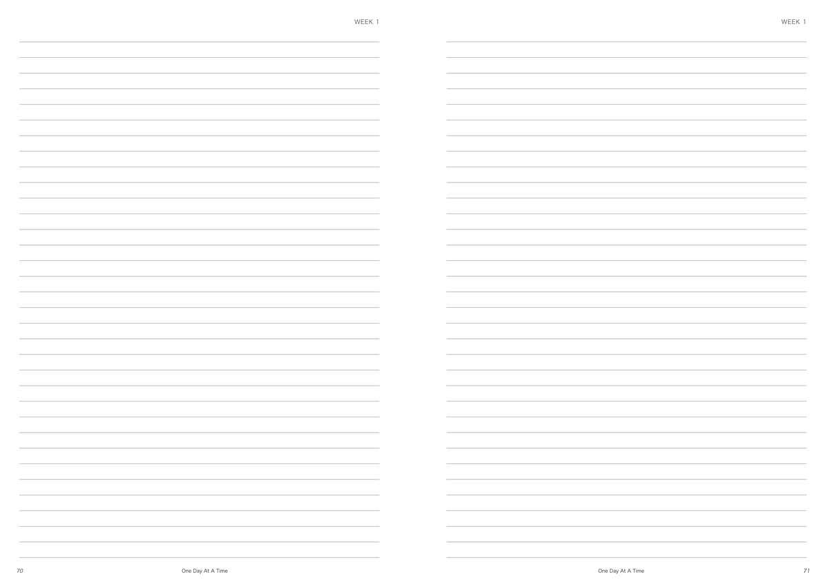 Dream Weekly Planner | Undated