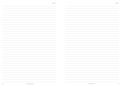 Dream Weekly Planner | Undated