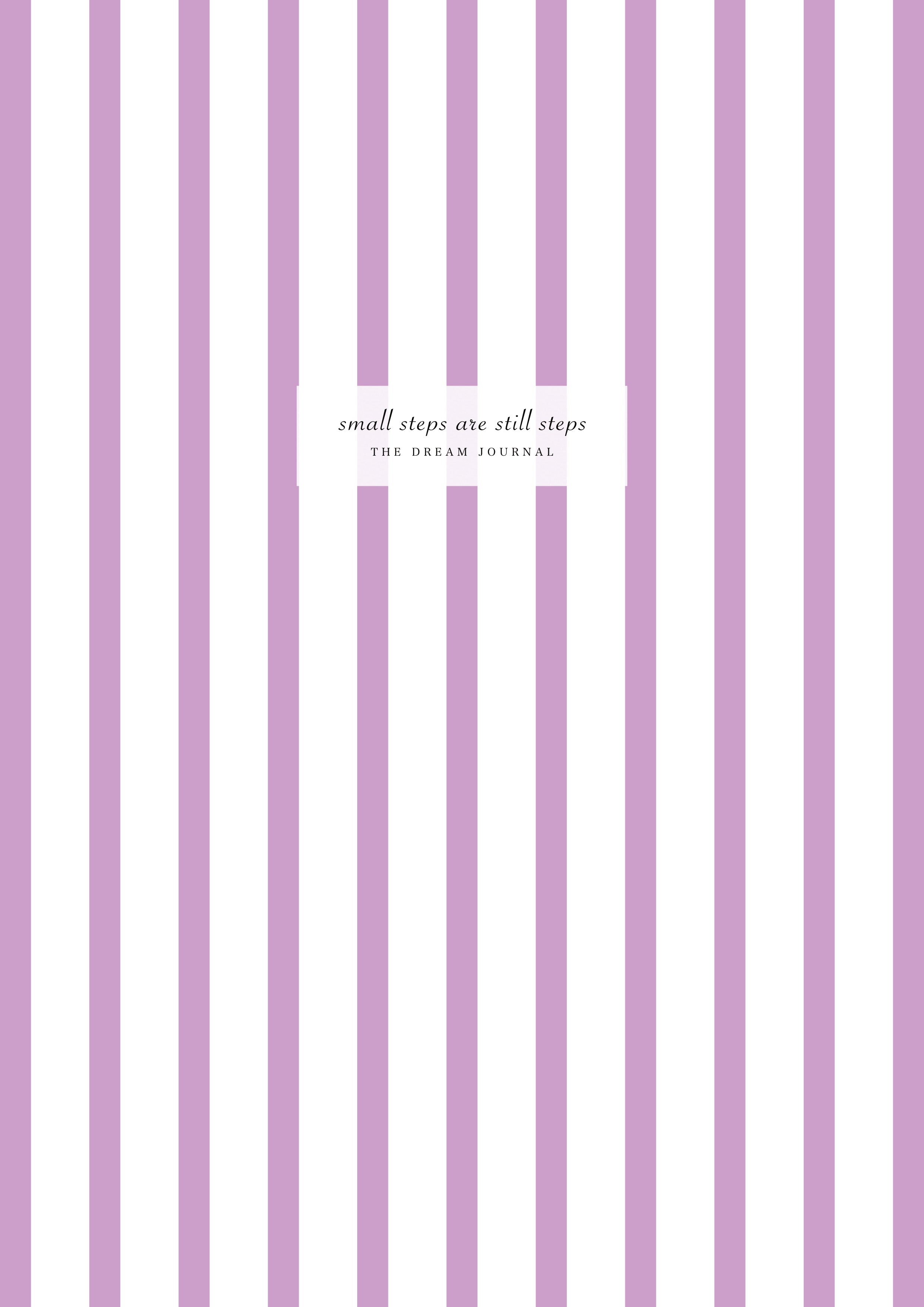 Small Steps Are Still Steps - The Dream Journal