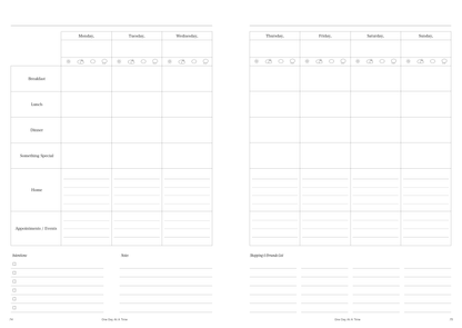 Home Planner | Undated