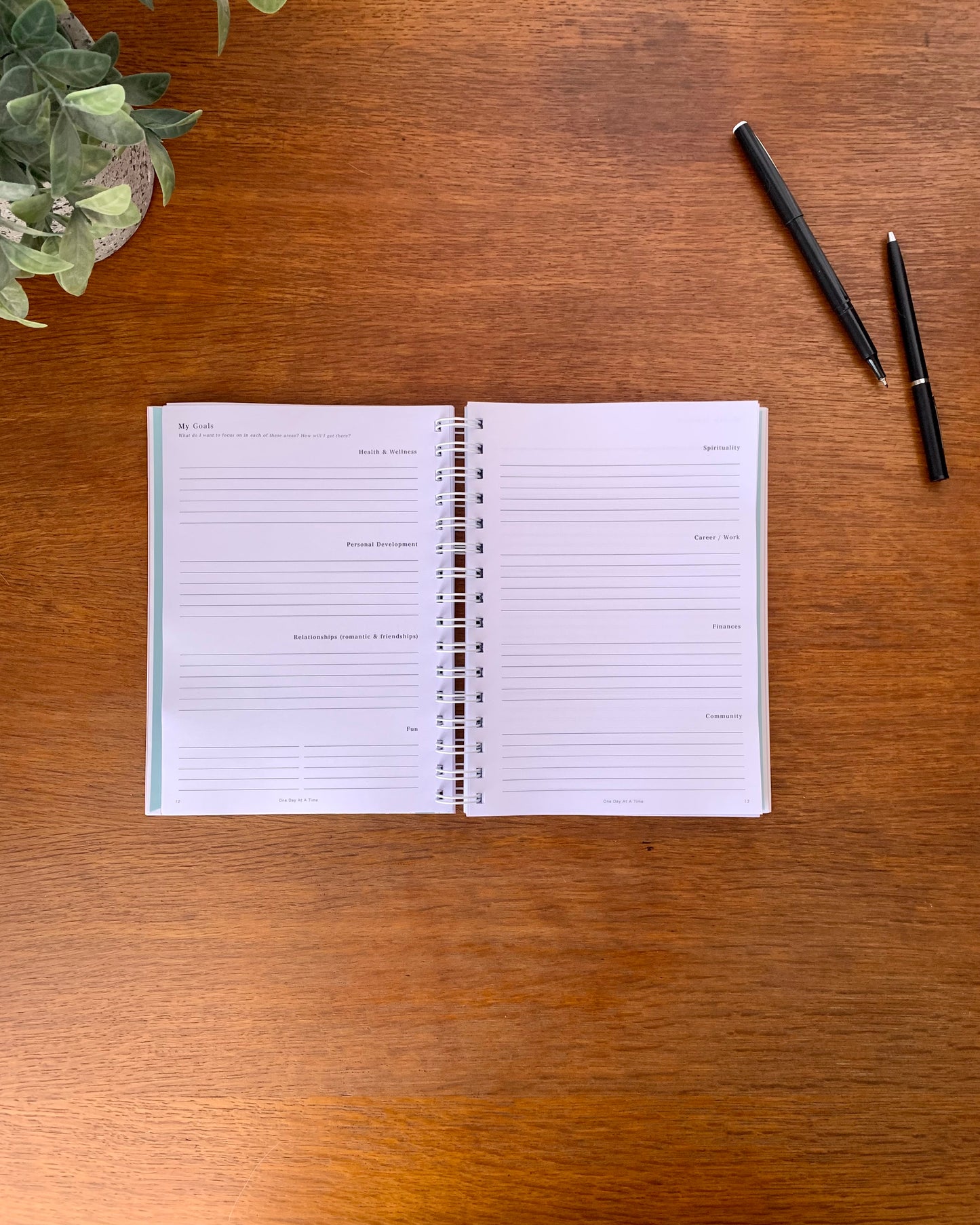 Undated Planner: 6 Months
