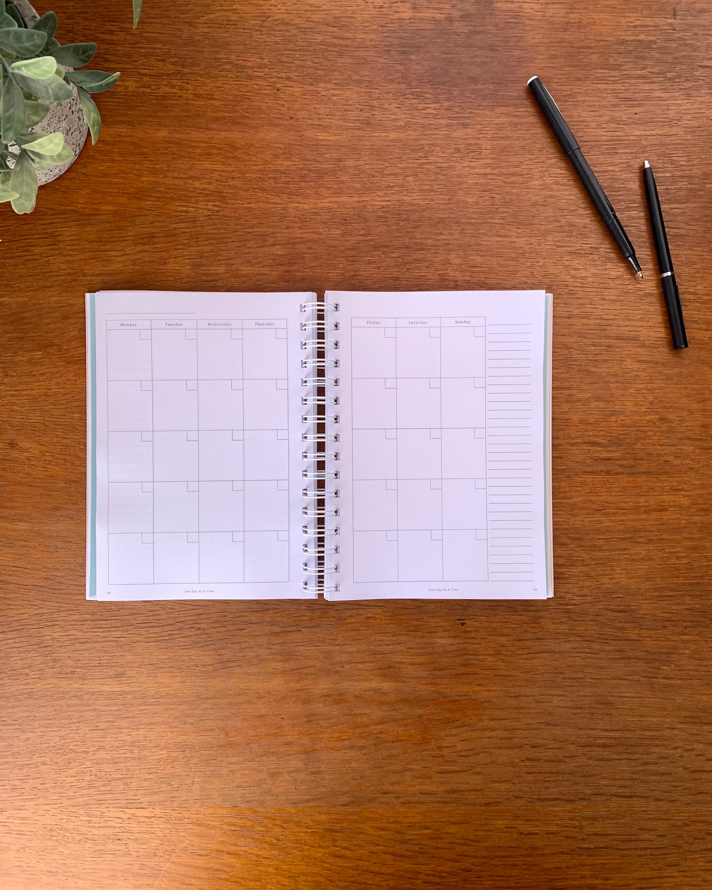 Undated Planner: 6 Months