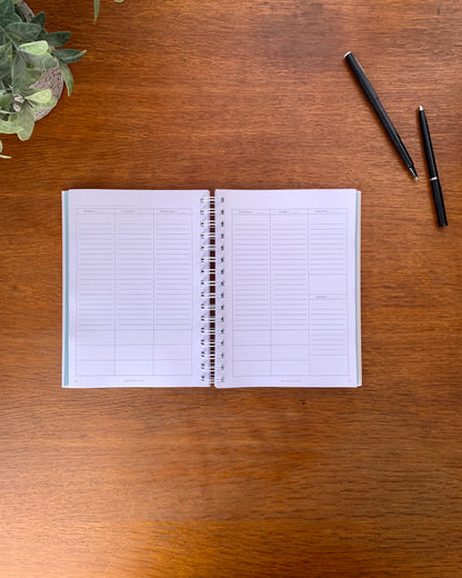 Undated Planner: 6 Months