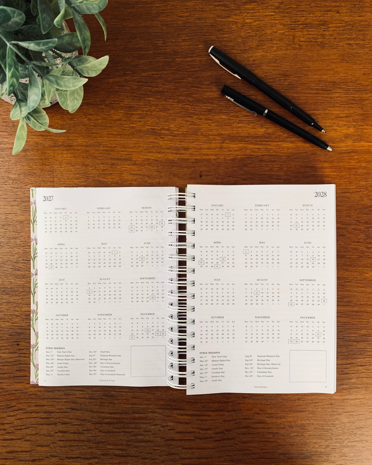 Dream 2027 Weekly Planner