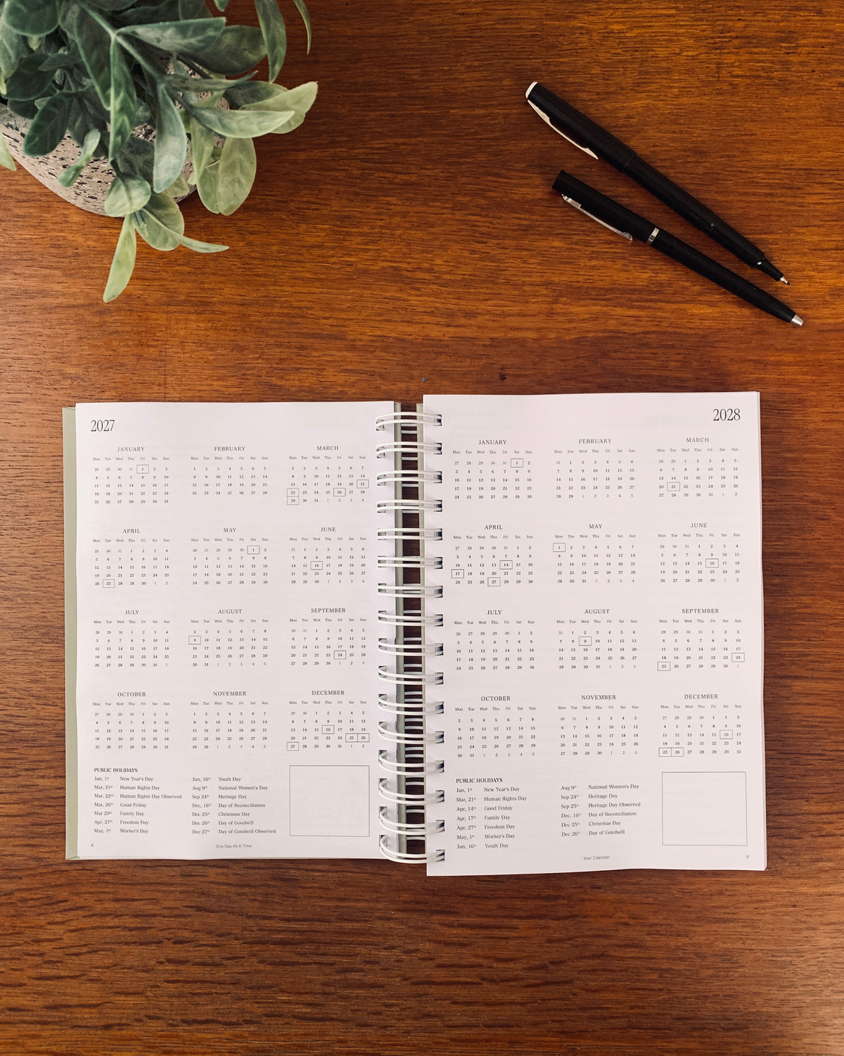 Professional 2027 Weekly Planner
