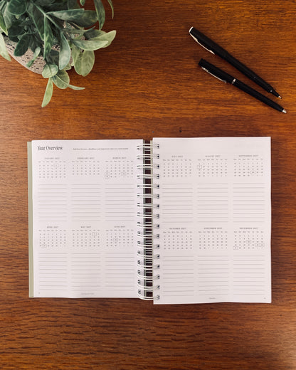 Professional 2027 Weekly Planner | 6-Month