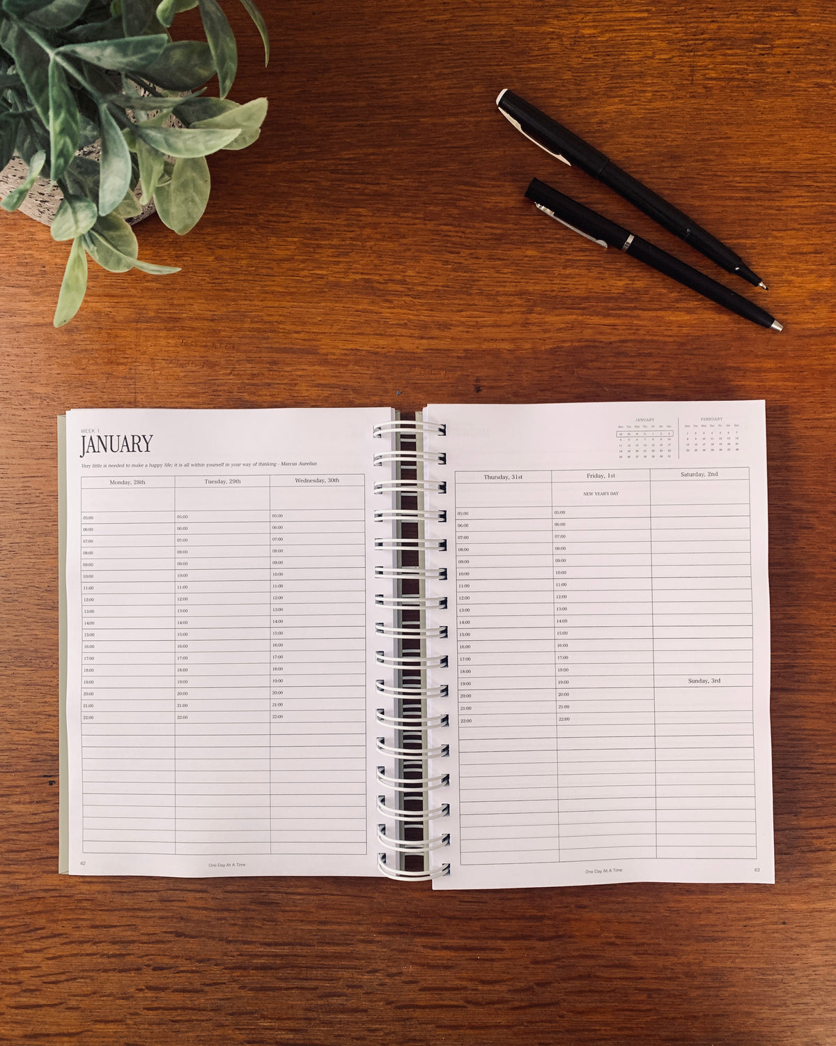 Professional 2027 Weekly Planner | 6-Month