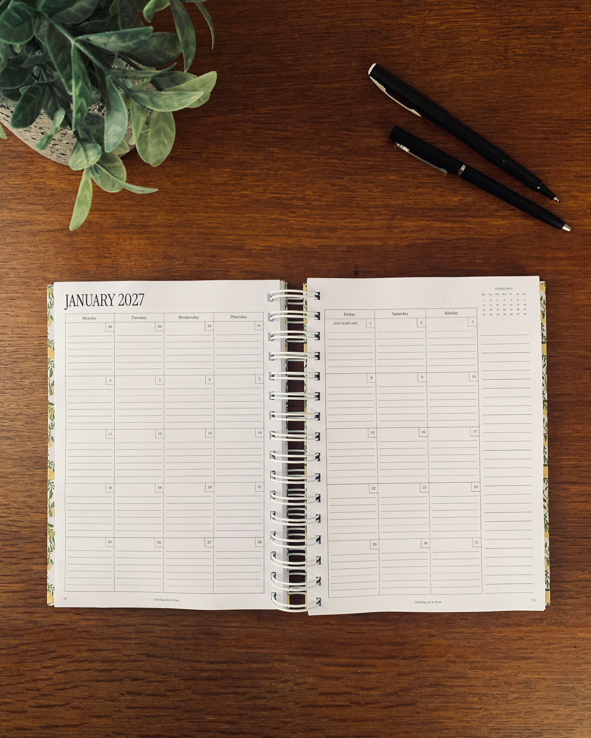 Home 2027 Weekly Planner