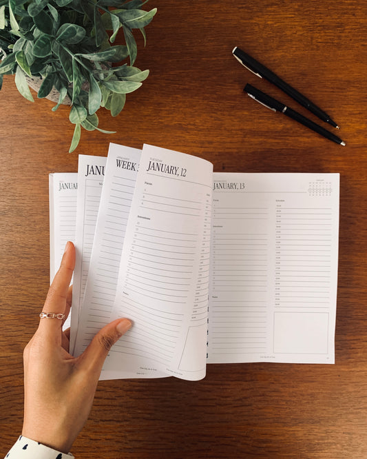 Classic 2027 Daily Planner