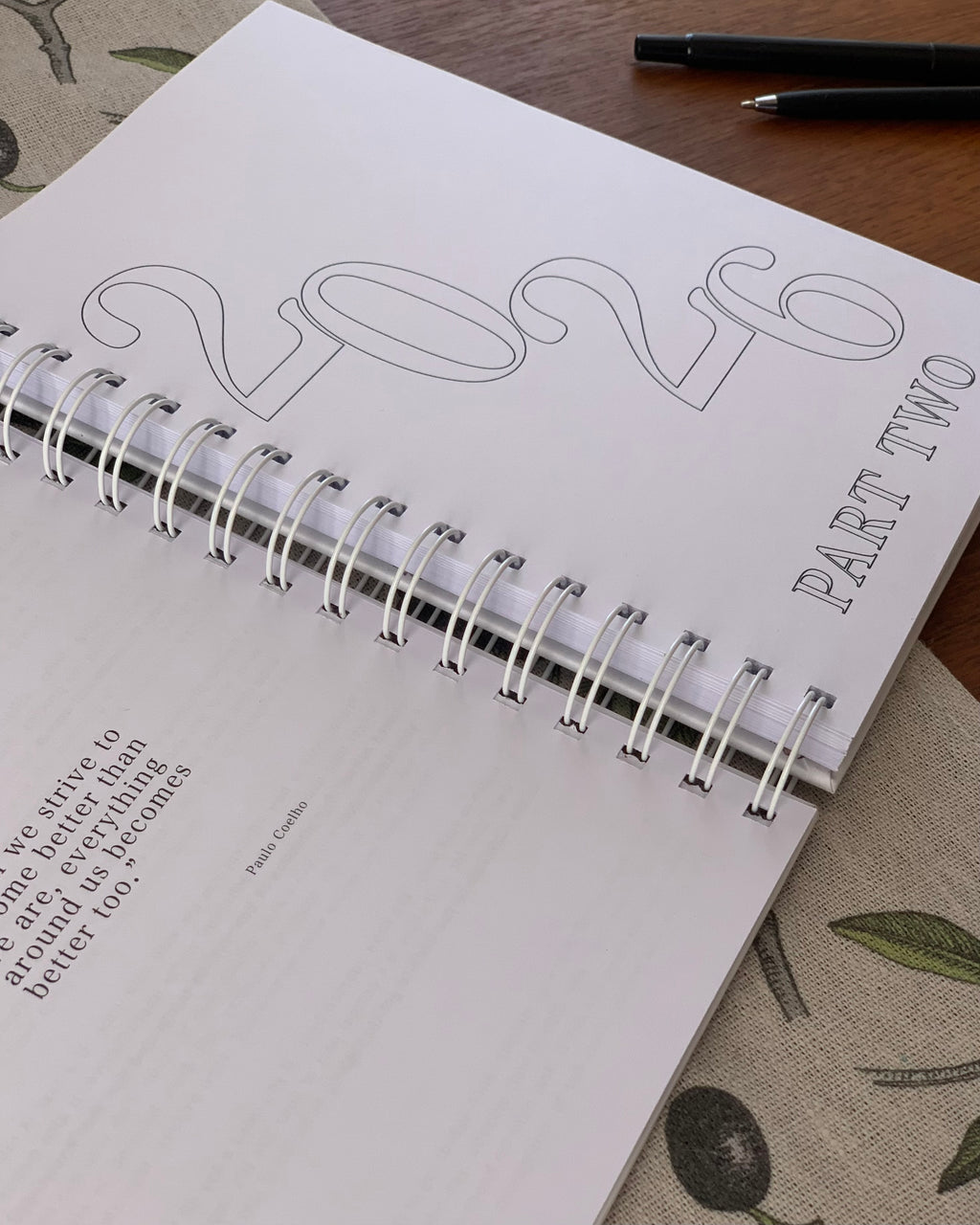 2026 Planner: July to December (Part 2)