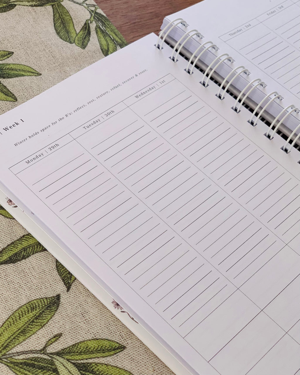 2026 Planner: July to December (Part 2)